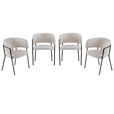 Dones Fabric Upholstered Dining Chairs | Wayfair North America