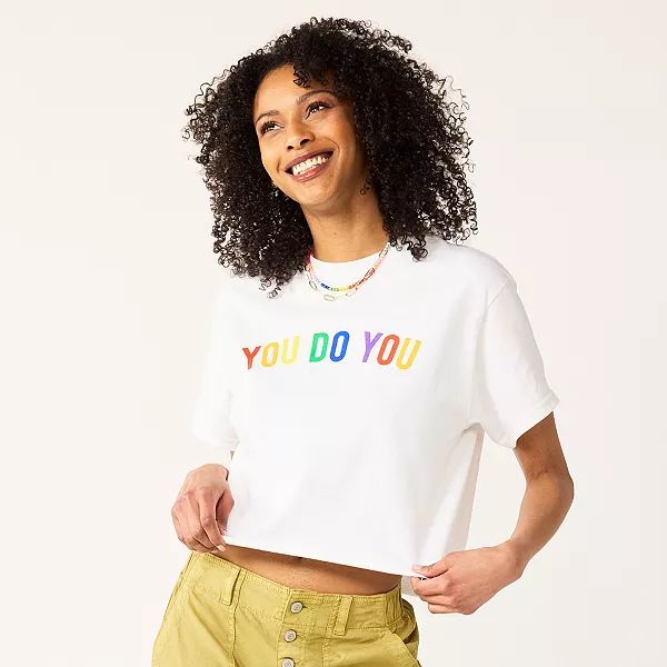 ph by The Phluid Project You Do You Crop Tee | Kohl's