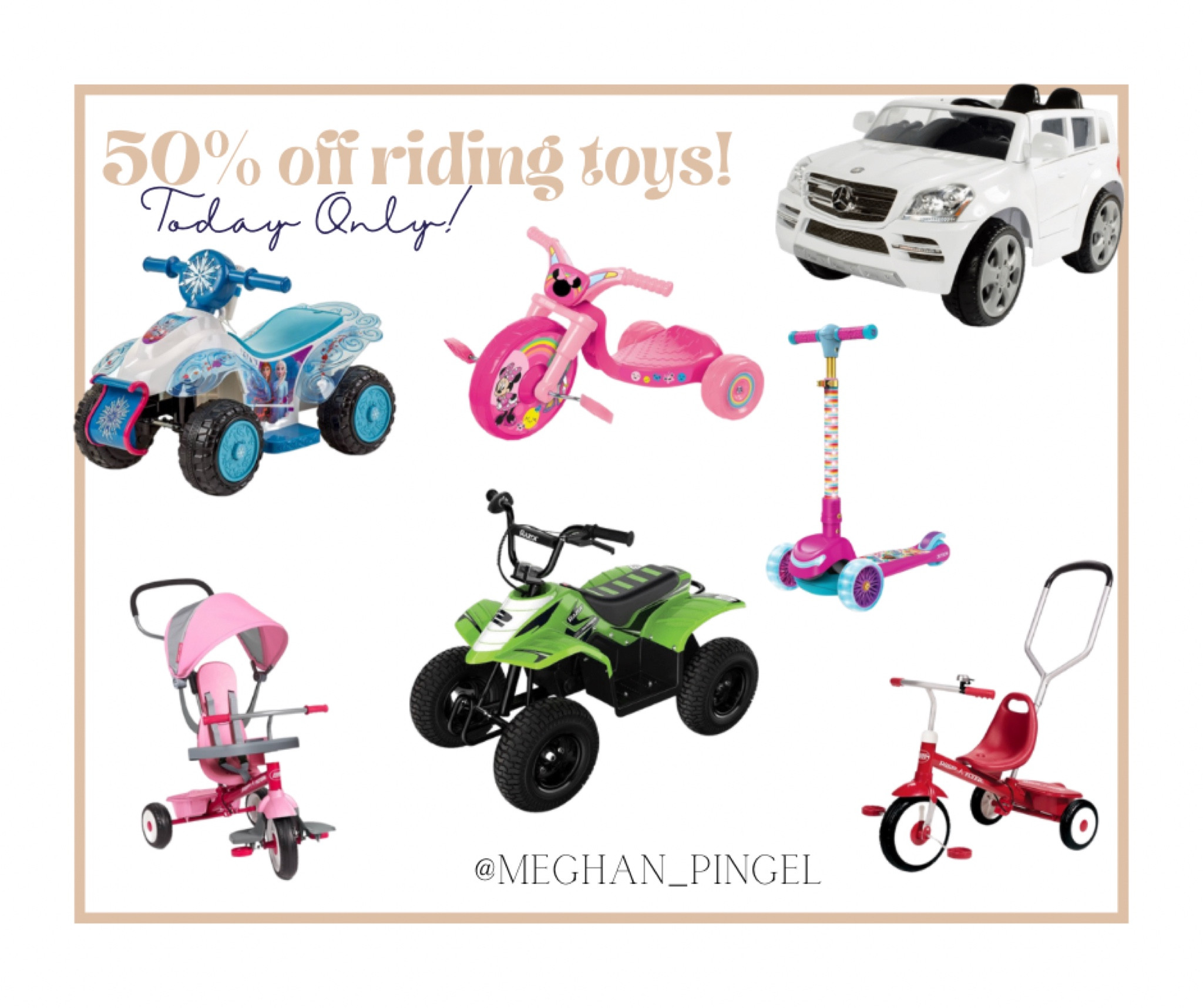 Riding toys 50% off!

#LTKGiftGuide #LTKkids #LTKsalealert