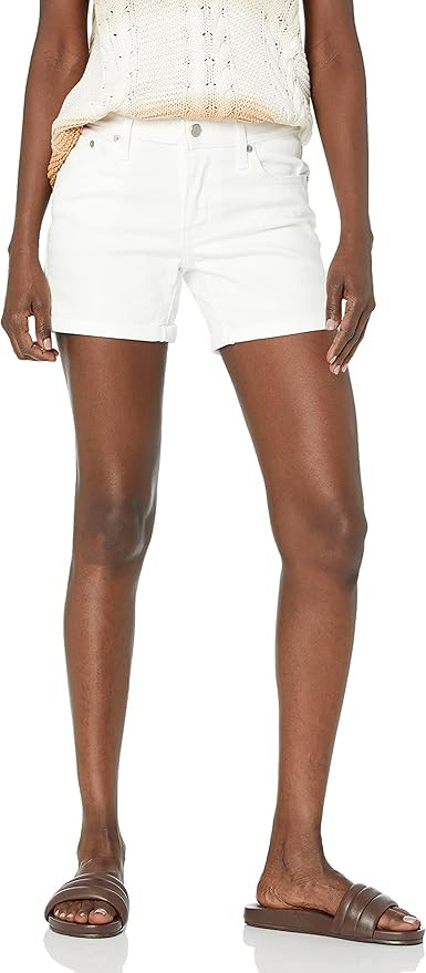 Levi's Women's Mid Length Shorts | Amazon (US)