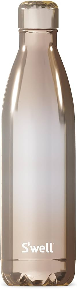 S'well Stainless Steel Water Bottle, 25oz, Rose Gold Ombre, Triple Layered Vacuum Insulated Conta... | Amazon (US)