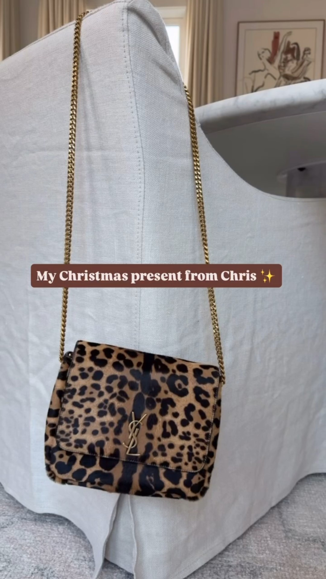 This leopard print designer purse was on my Christmas wishlist! I am obsessed! I’m going to be using this all the time!

Loverly Grey, ysl, ysl purse, designer purse, leopard print, leopard print bag, splurgeworthy 

#LTKSeasonal