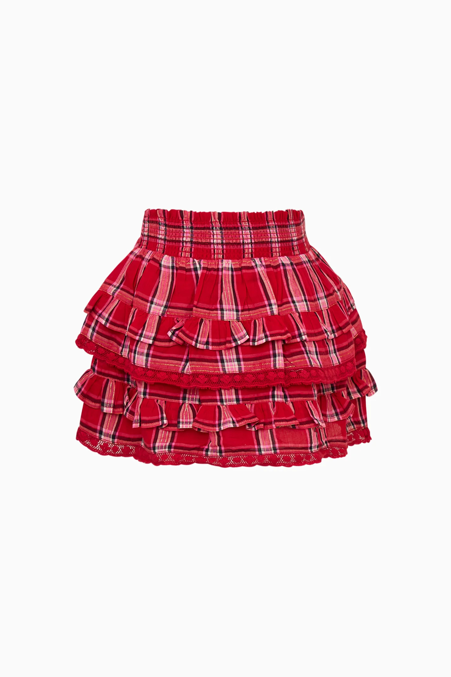 Tween Billie Tartan Skirt | LoveShackFancy
