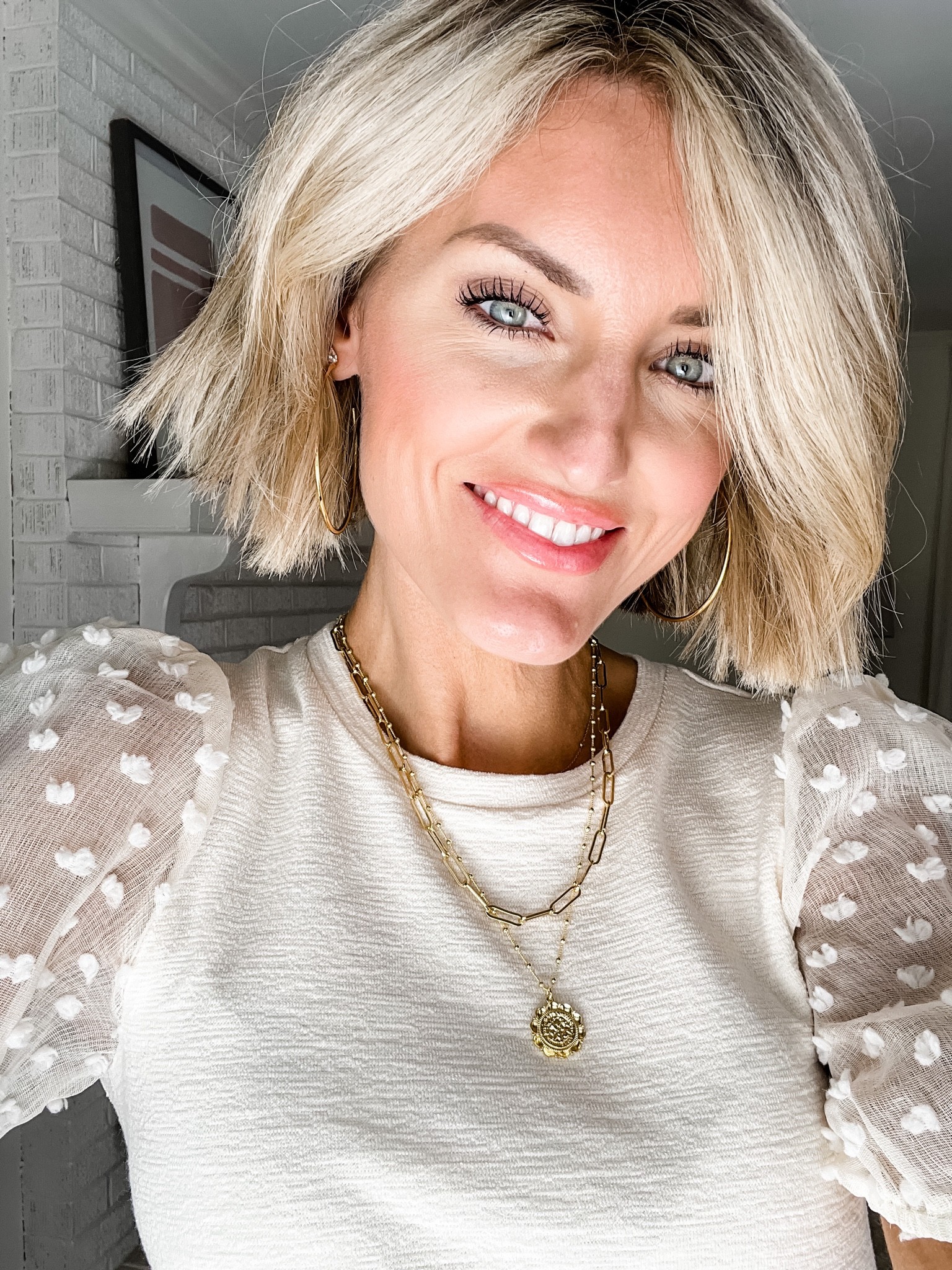 The details on this top from Anthropologie 👏 Loverly Grey is wearing an XS - jewelry is Uncommon James! 

#LTKSeasonal #LTKstyletip