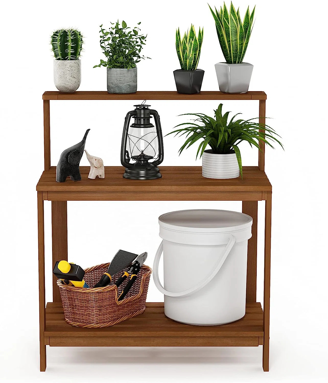 Ermont Wood Potting Bench | Wayfair North America