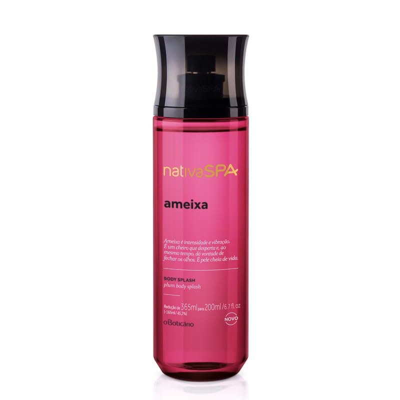 Nativa Spa Ameixa Desodorante Colônia Body Splash 200ml | oBoticario (BR)