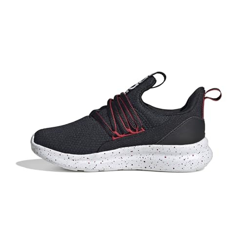 adidas Unisex-Kids Lite Racer Adapt 7.0, Black/White/Better Scarlet, 4.5 | Amazon (US)