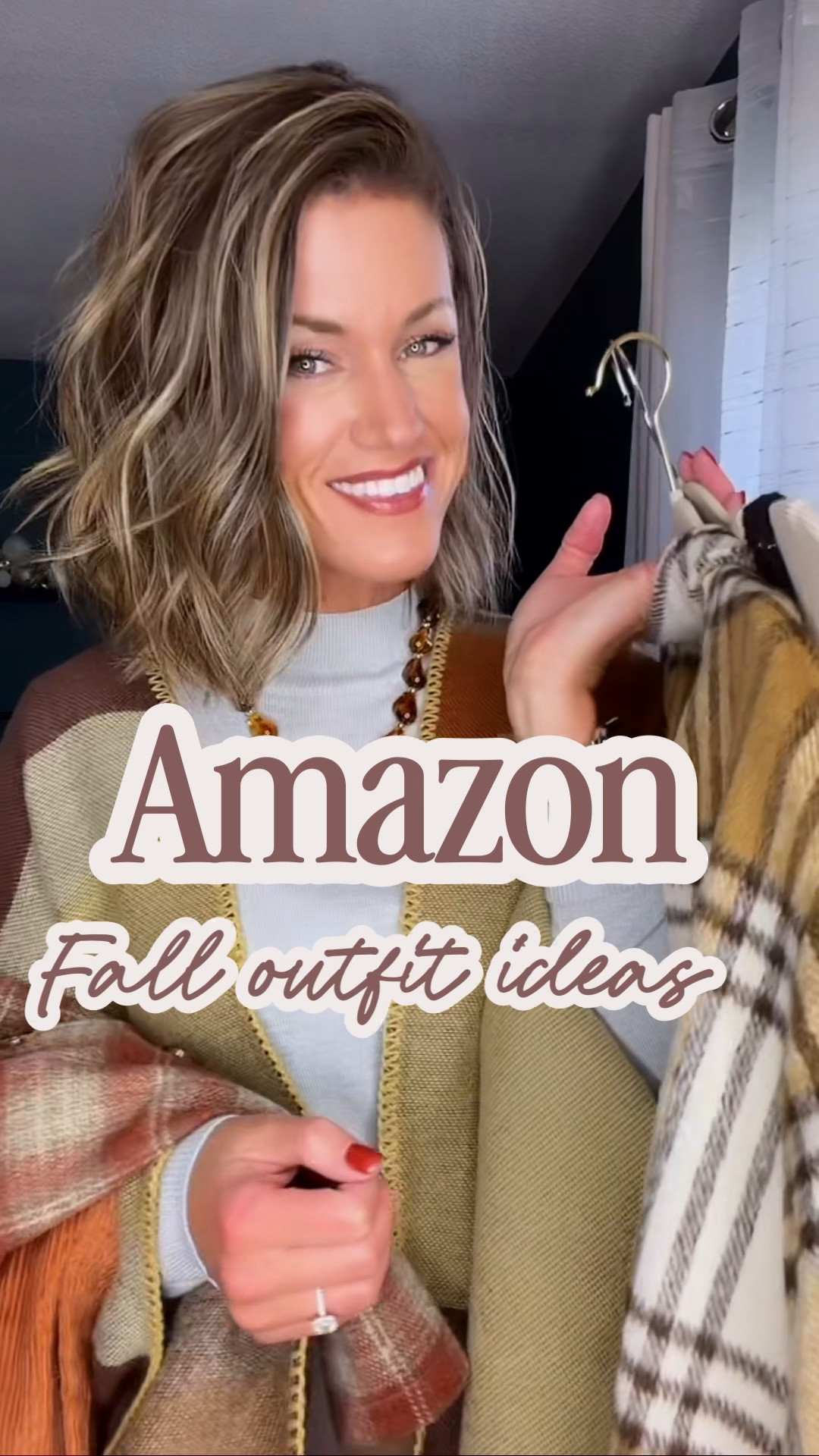 Fall outfit ideas from Amazon~ 5 looks that cover anything from comfy to dressy. 
Dress/ medium
Shacket/medium 
Mock neck/ small
Pants/ medium
Skirt/ medium (would prefer small)
Poncho/ one size 
Jeans/28

#LTKHoliday #LTKSeasonal #LTKStyleTip