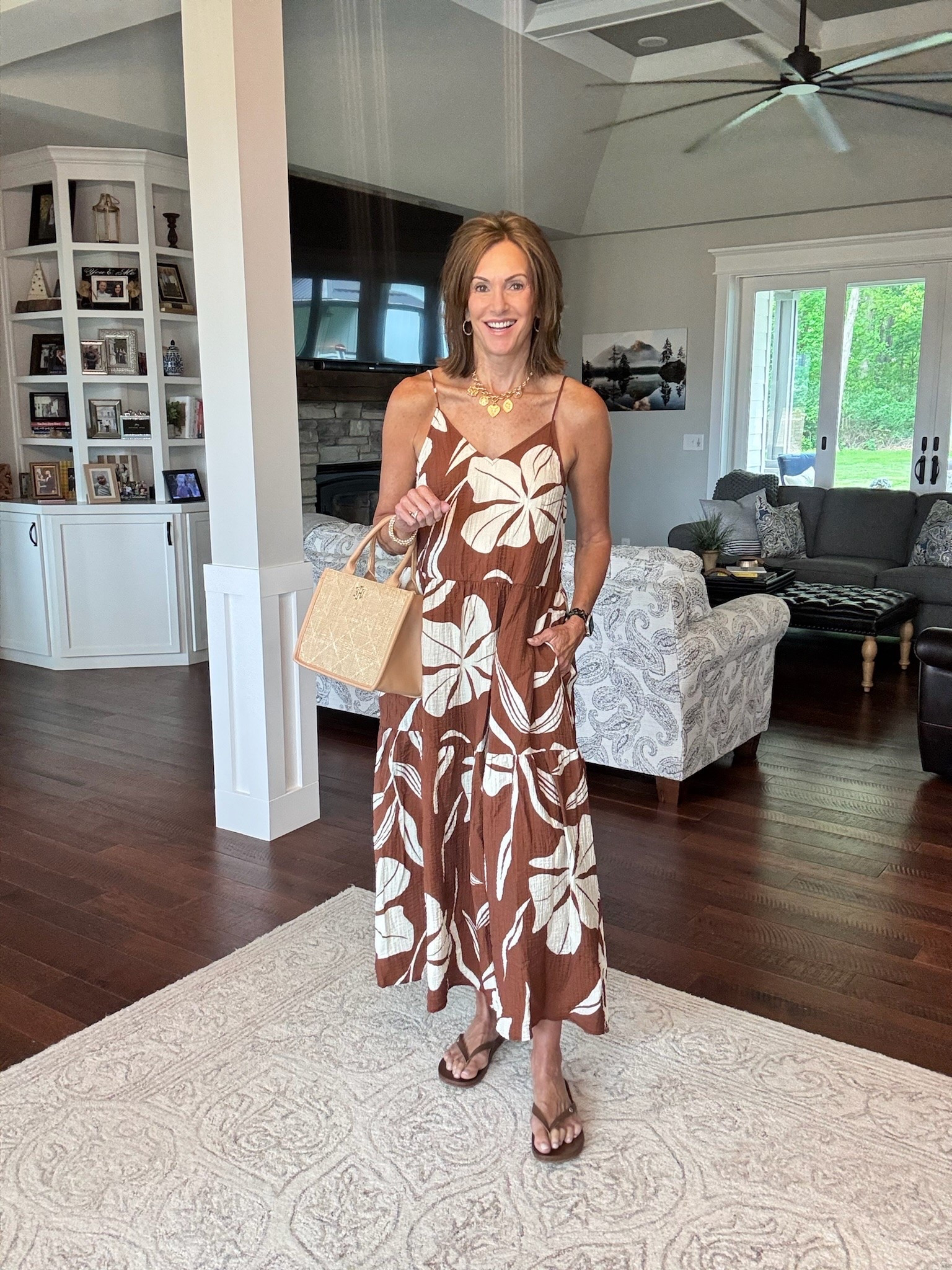 Perfect gauze summer dress for vacation, summer parties, just because 🙌

Dress size medium

Ageless style, over 60 fashion, maxi dress, vacation dress, resort wear, summer style, outfit idea

#LTKootd #LTKSeasonal #LTKOver40