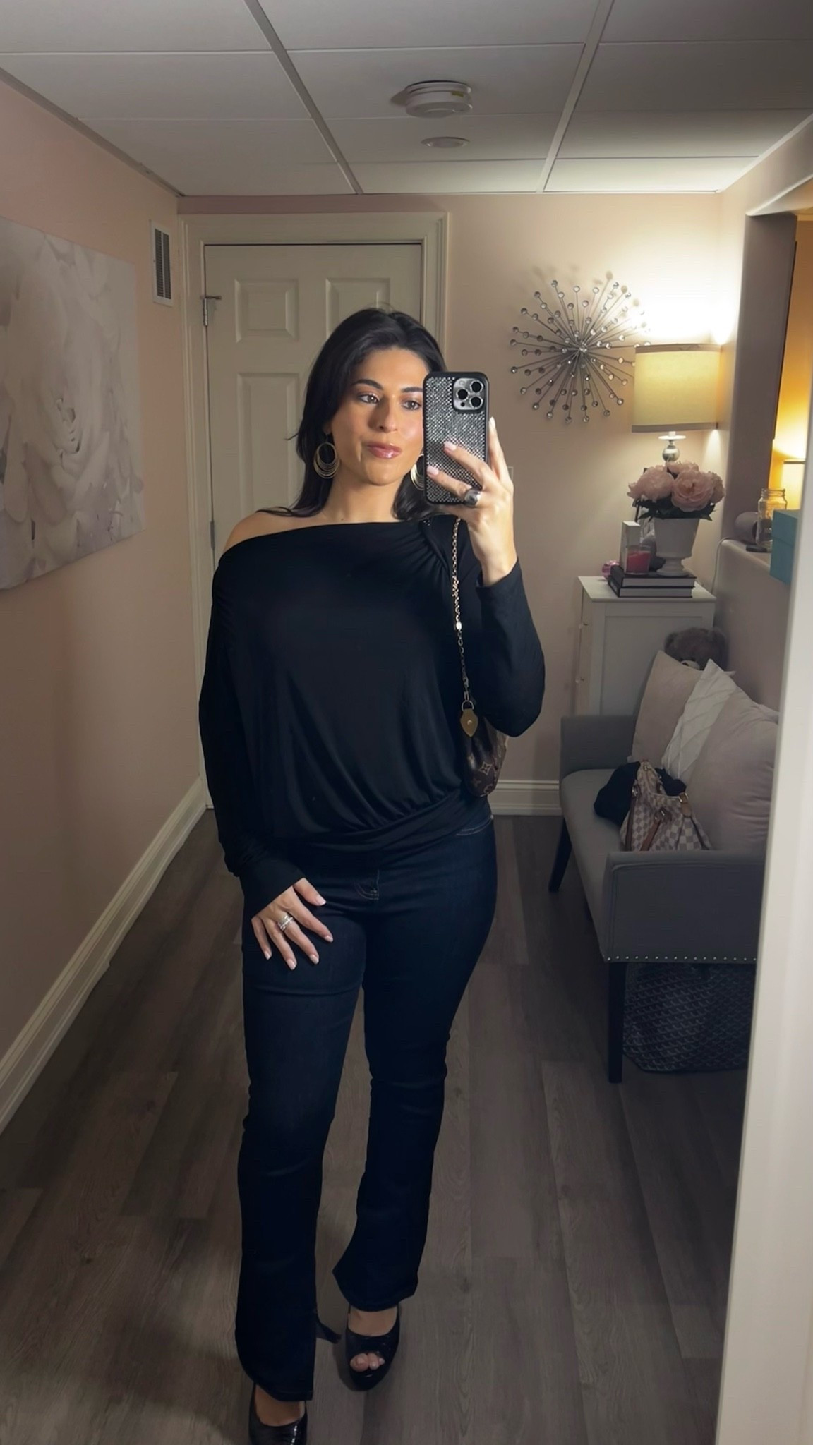 OOTN 🖤 love these platform heels!!

#LTKootd #LTKgrwm #LTKSeasonal
