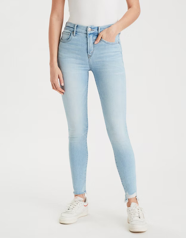AE The Lu(x)e Jean High-Waisted Jegging | American Eagle Outfitters (US & CA)