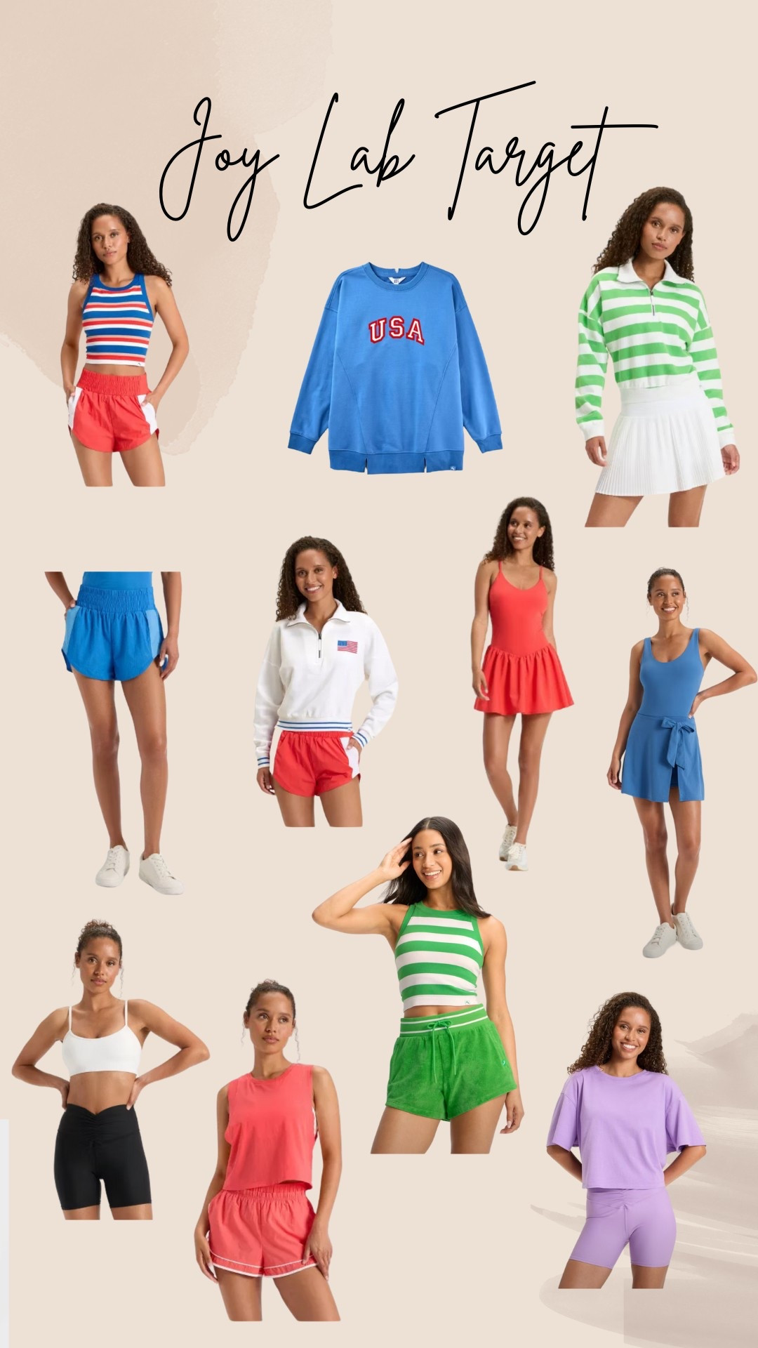 I’m obsessed with everything about this Joy Lab drop at Target! Cute patriotic looks, stripes & velour… I want it all!

#joylab
#target
#targetstyle
#athleisure
#usa
