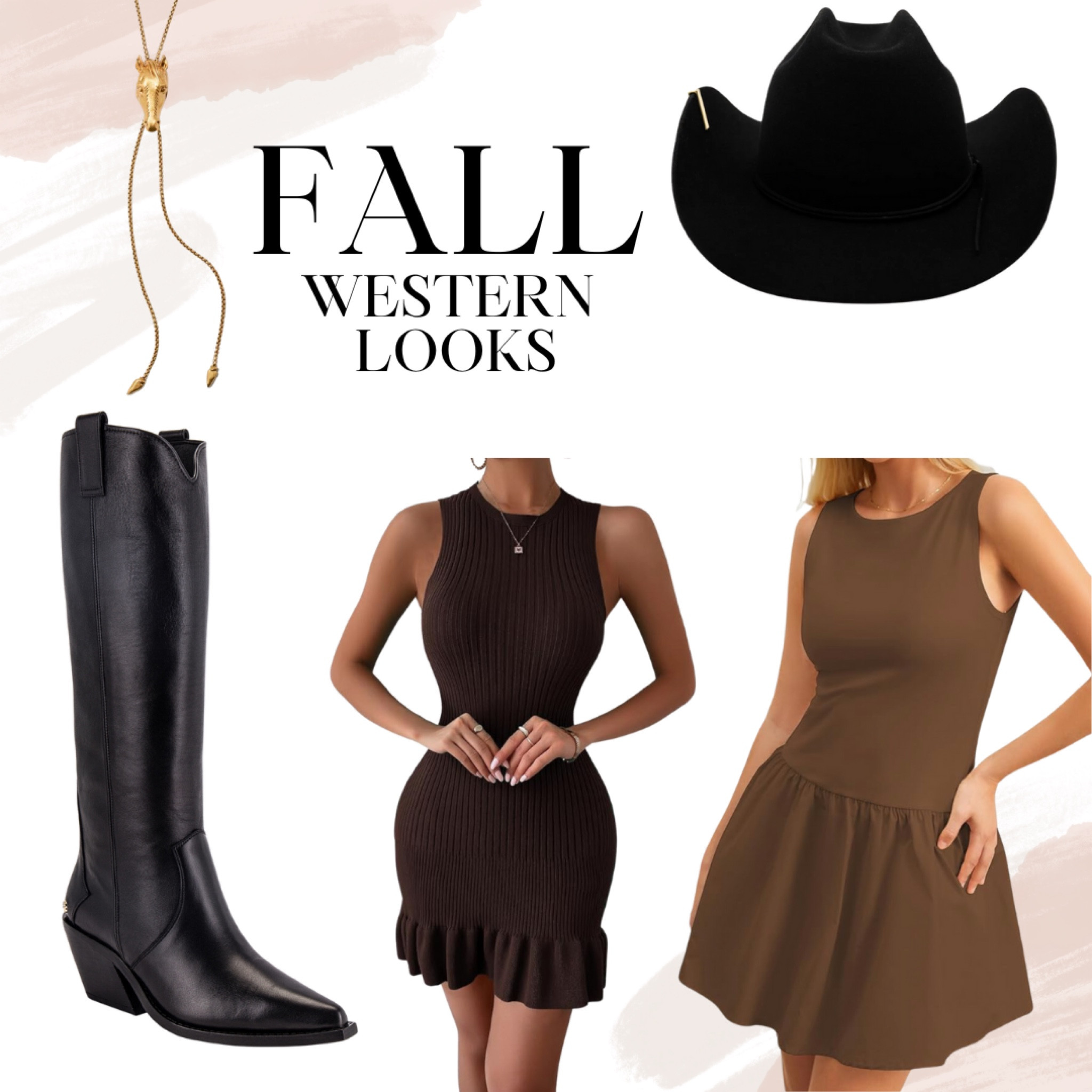 Black and Chocolate Brown Western Looks 🐻

#LTKFallSale #LTKNYFW #LTKSeasonal