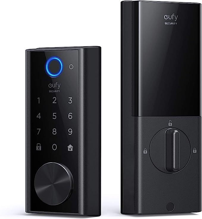 eufy Security Smart Lock Touch, Fingerprint Scanner, Keyless Entry Door Lock, Bluetooth Electroni... | Amazon (US)