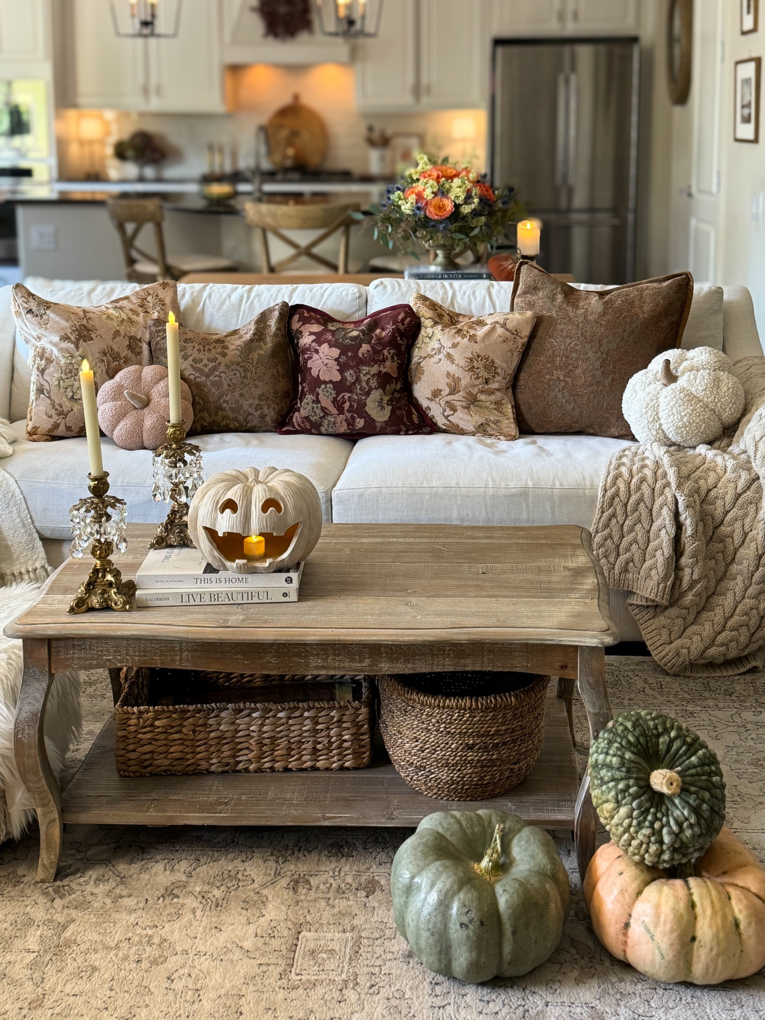 FALL PILLOWS:  These Beautiful reversible tapestry pillows are such a great value . They’re gorgeous quality, have exquisite designs and colors and I love that there are no zippers, making it easier to stuff the pillow insert inside. 

#falldecor #cozyhome 

#LTKHome #LTKSeasonal