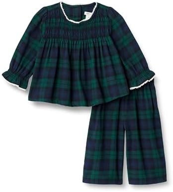 Amazon Essentials x Sofia Grainge Toddlers and Baby Girls' Long Sleeve Flannel Set | Amazon (US)
