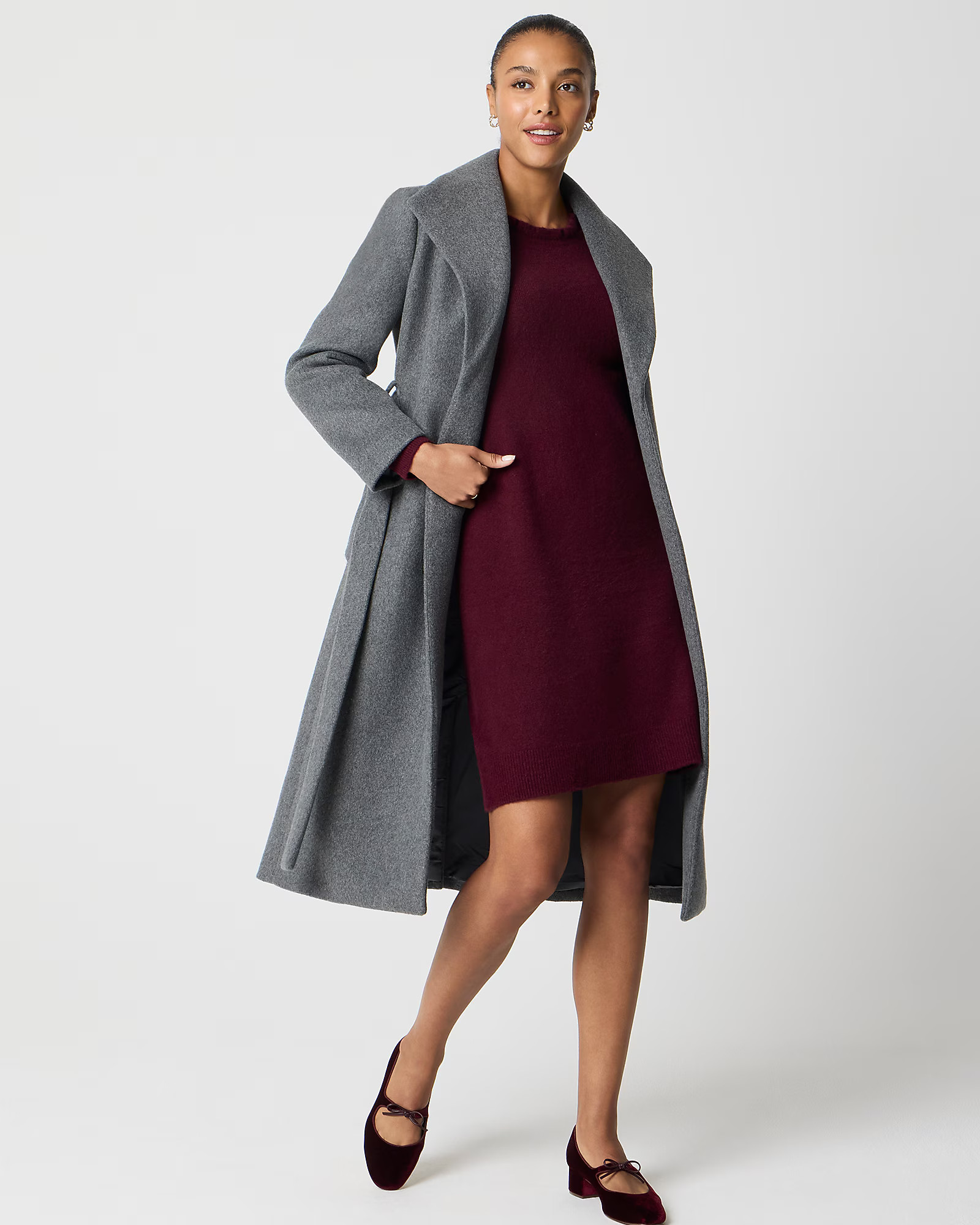Belted wrap coat | J.Crew Factory