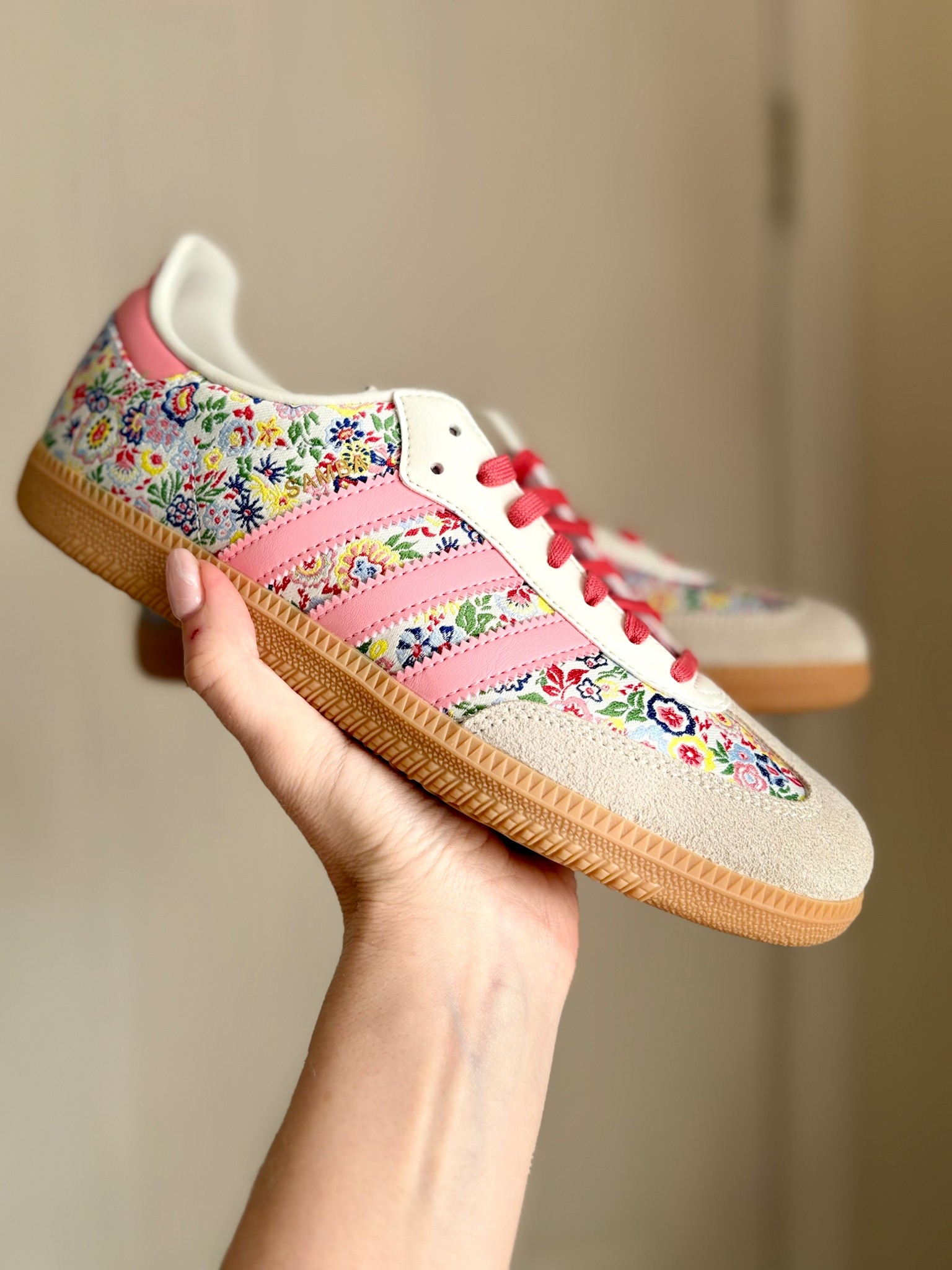 The prettiest trainers for spring! FYI I am
wearing a kids size 6.5

#LTKshoes #LTKuk #LTKAprilSpotlight