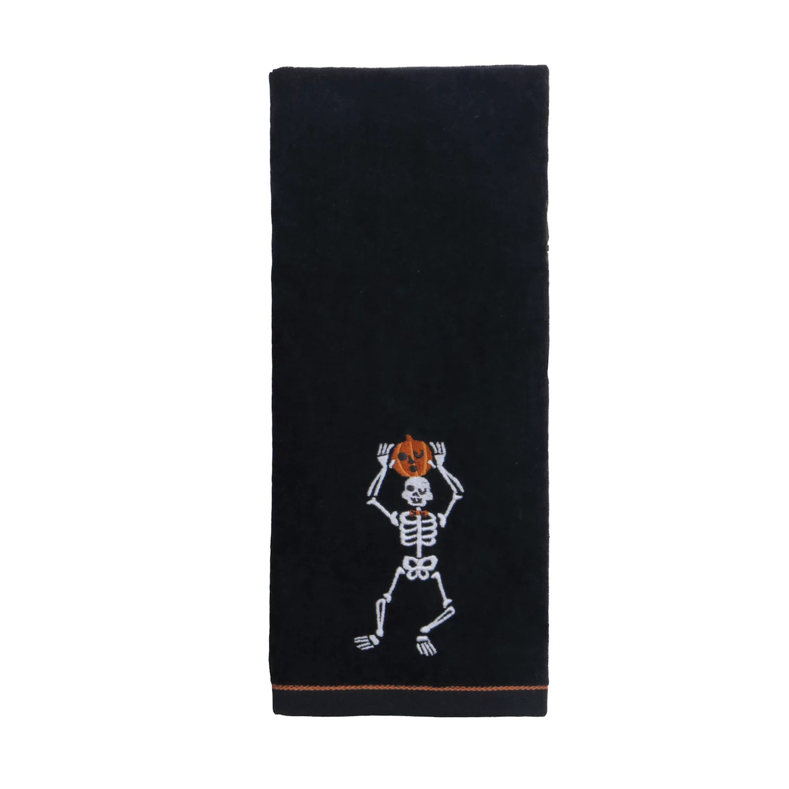 Celebrate Together™ Halloween Skeleton Hand Towel, Black | Kohl's