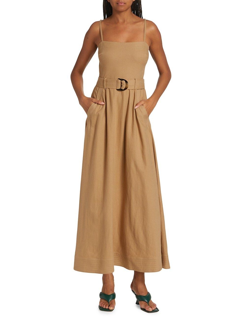 Skye Washed Linen Tank Dress | Saks Fifth Avenue