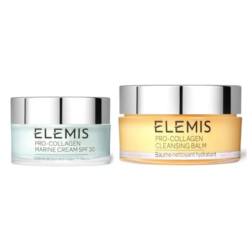 ELEMIS Pro-Collagen Marine Cream SPF 30 and Pro-Collagen Cleansing Balm | Amazon (US)