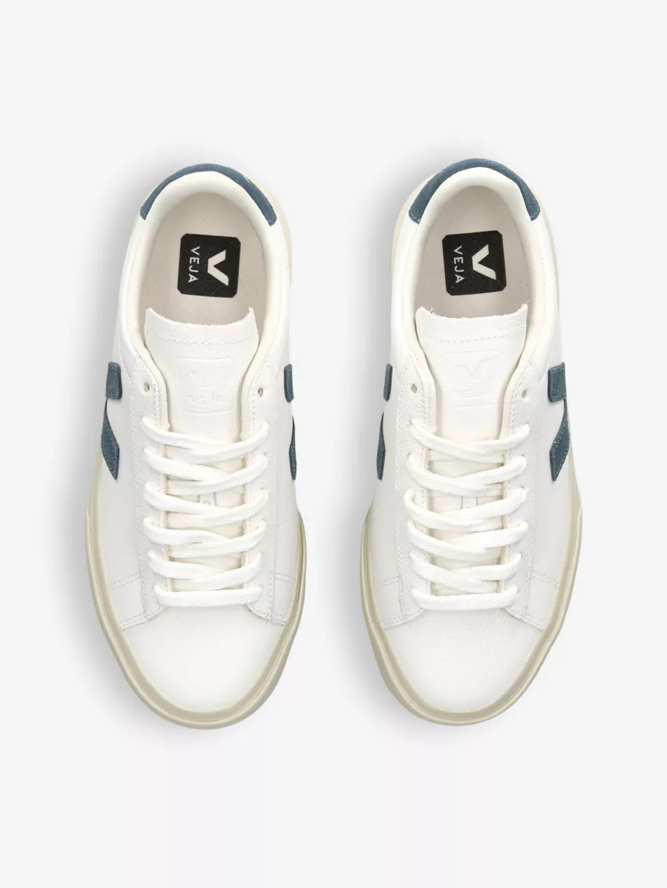 Women’s Campo leather and suede low-top trainers | Selfridges