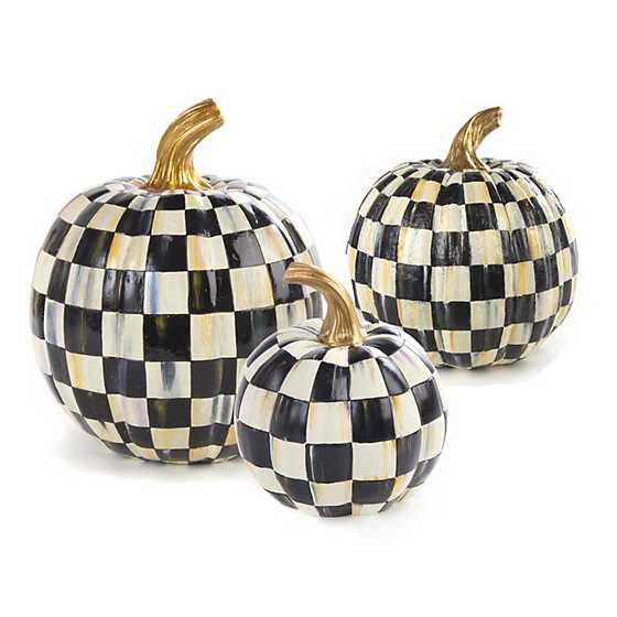 Courtly Check Pumpkin Pack | MacKenzie-Childs