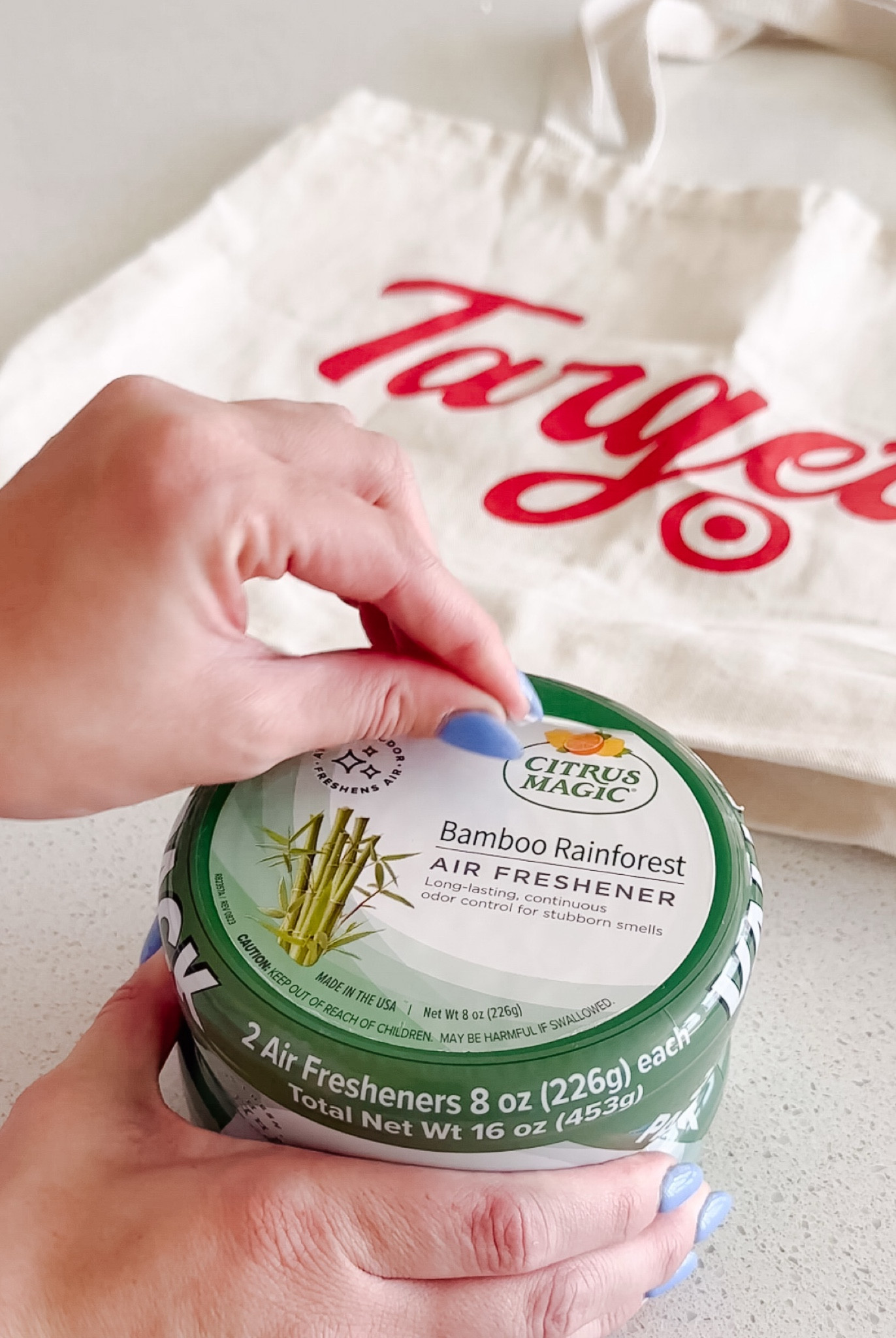 Anybody else paranoid about going nose blind to some of your home’s worst odors? #ad I recently discovered Citrus Magic and it has given me so much peace of mind about this! 🍊Their Solid Air Fresheners are great at both eliminating odors and providing fragrance without the use of harsh chemicals like parabens, phthalates, and more. (The Bamboo Rainforest Scent is literally everything you could want in a home fragrance.)

All you have to do is peel and place, and you’ll have odor protection for up to 45 days! Citrus Magic® Solid Air Fresheners are 20% off now through June 21st so it’s the perfect time to stock up for the summer when odors are most noticeable! Look for them on your next Target run! 🛒

#TargetFinds #SummerMustHaves 


