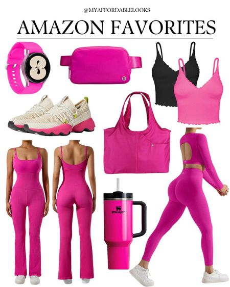 Amazon Favorites, Amazon Pink Outfit, Amazon Pink Tops, Amazon Fashion, Amazon Style, Amazon Fashion Finds

#LTKstyletip #LTKSeasonal #LTKU