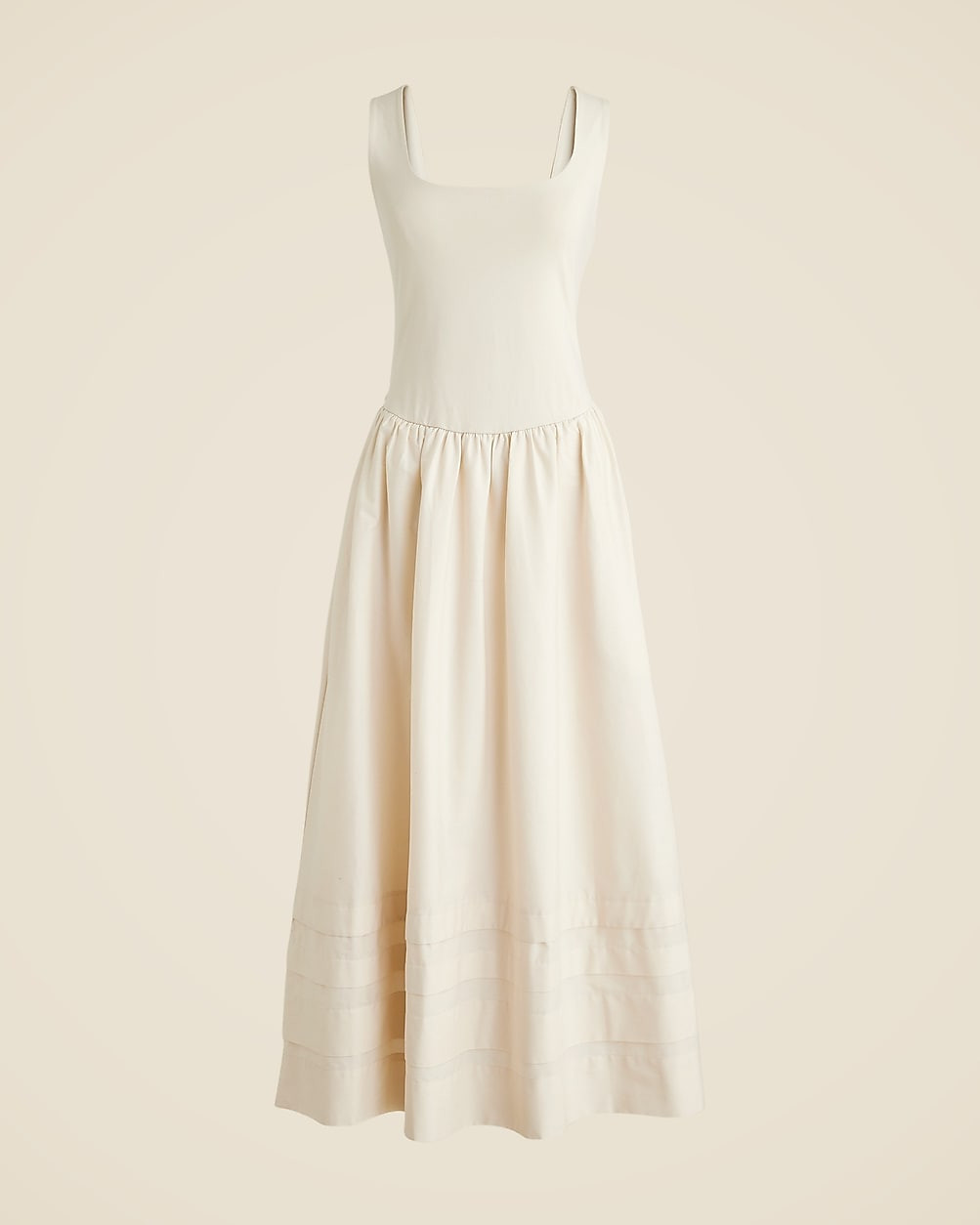 Drop-waist mixy dress | J. Crew US