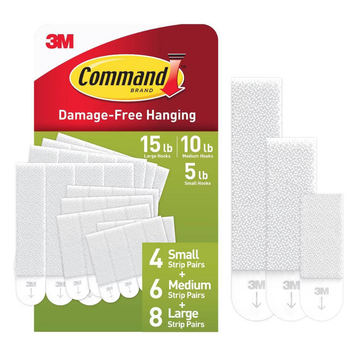 Command Assorted Size Damage-Free Adhesive Picture Hanging Strips | Target