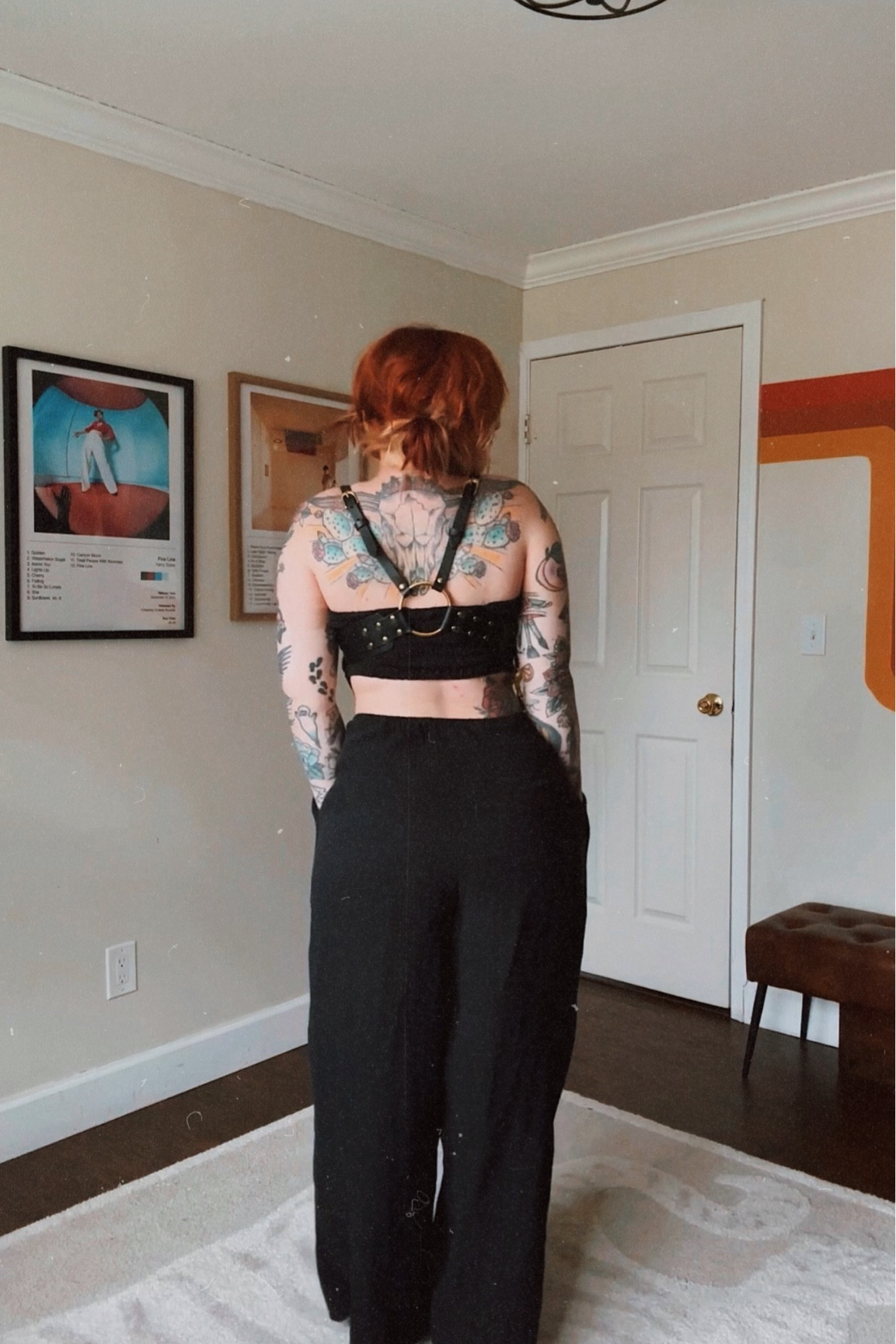 Elevating a pool coverup jumpsuit.