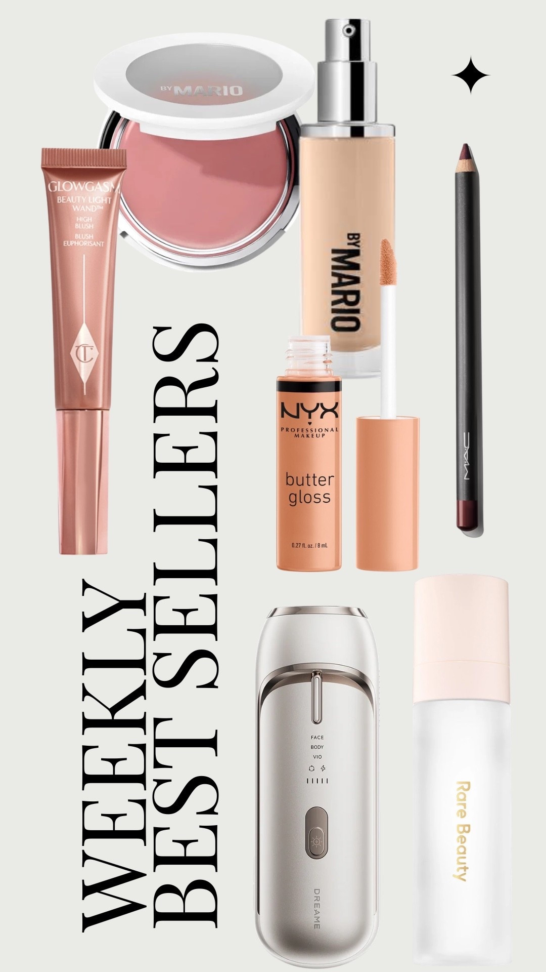 This week’s BEST SELLERS roundup is that girl — everything you need to elevate your routine in one place. ✨ From viral beauty must-haves to everyday staples that actually perform, these are the products you guys are loving right now (and I get why).

We’ve got:
💖 2 flawless, glow-boosting blushes for that lifted, healthy flush
✏️ The only eyeliner I’ll ever repurchase — creamy, precise, and stays ALL day
✨ A foundation that lives up to the hype (smooth, skin-like, and long-wearing)
☀️ At-home laser hair removal that gets you prepped + confident for summer

If you’ve been wanting to refresh your beauty lineup with products that are actually worth it — this is your sign. These are tried, loved, and repurchased.



#LTKBeauty #LTKU #LTKselfcare