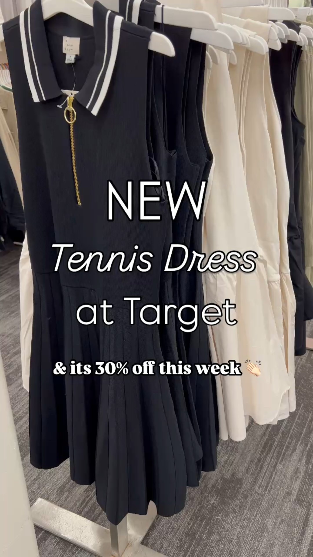 NEW Tennis Dress at Target 🎾

30% off this week and under $25 ✨



#LTKStyleTip #LTKWatchNow #LTKFindsUnder50