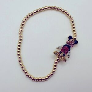 BaubleBar Disney Pave Mickey Pisa Bracelet NWT | Poshmark