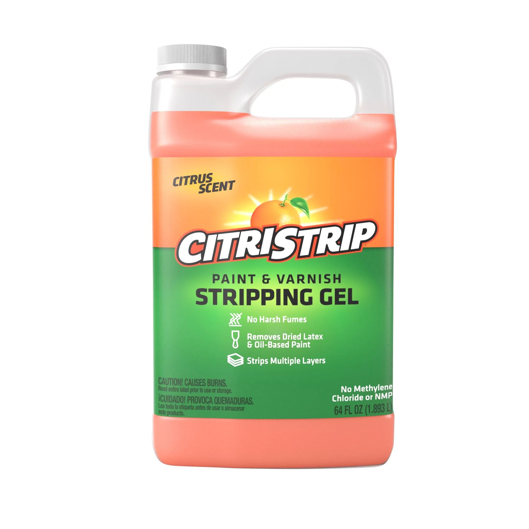 CITRISTRIP® Paint & Varnish Stripping Gel, 64 Oz. - Walmart.com | Walmart (US)