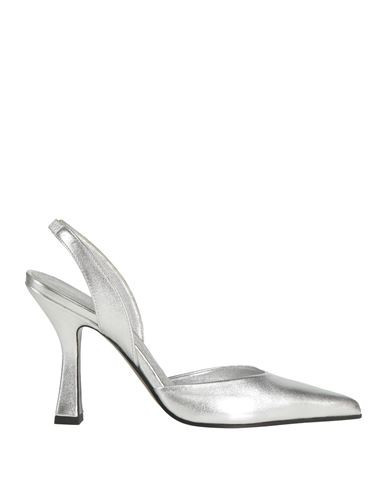 Aldo Castagna Woman Pumps Silver Size 8 Leather | YOOX (US)