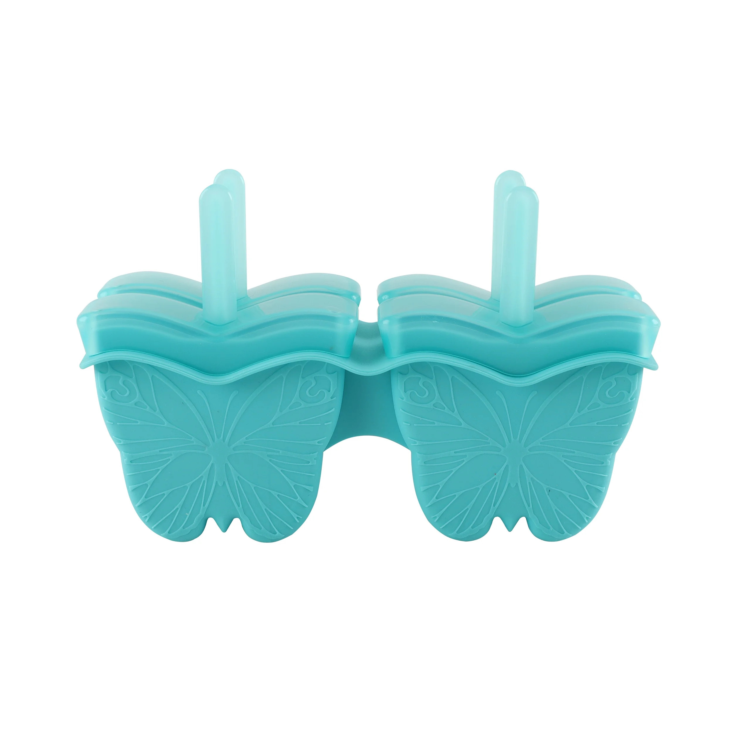 Butterfly Silicone Ice Pop Molds - Reusable & Dishwasher Safe, Teal | Walmart (US)
