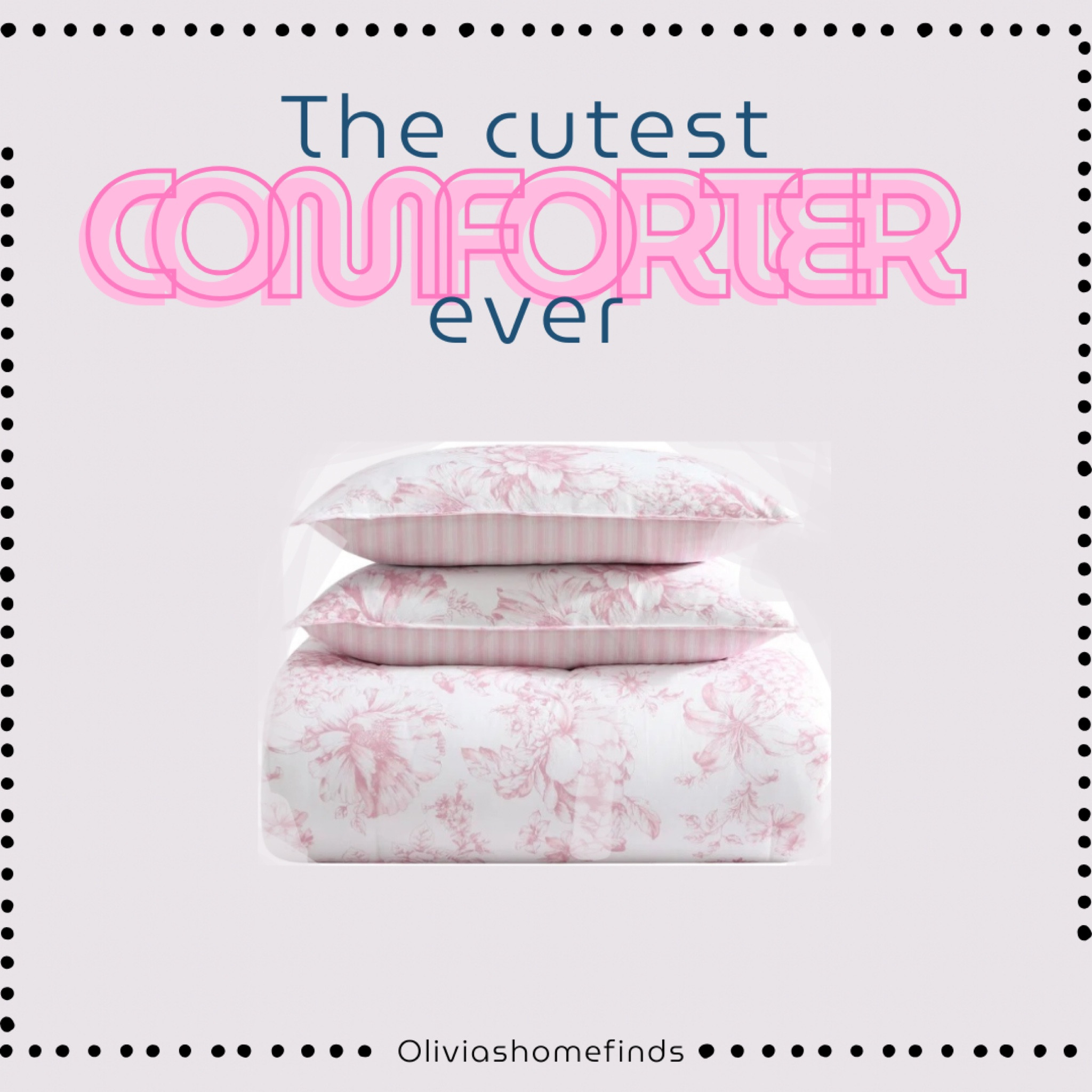 This pink floral comforter is a literal dream! 🌸 So cozy and cute—perfect for a soft, feminine bedroom vibe.

#DreamyComforter #RoomAesthetic #CozyBedroomVibes #PinkDecor #FloralGoals #BedroomInspo #SoftAesthetic #ComforterLove #RoomGlowUp

#LTKHome