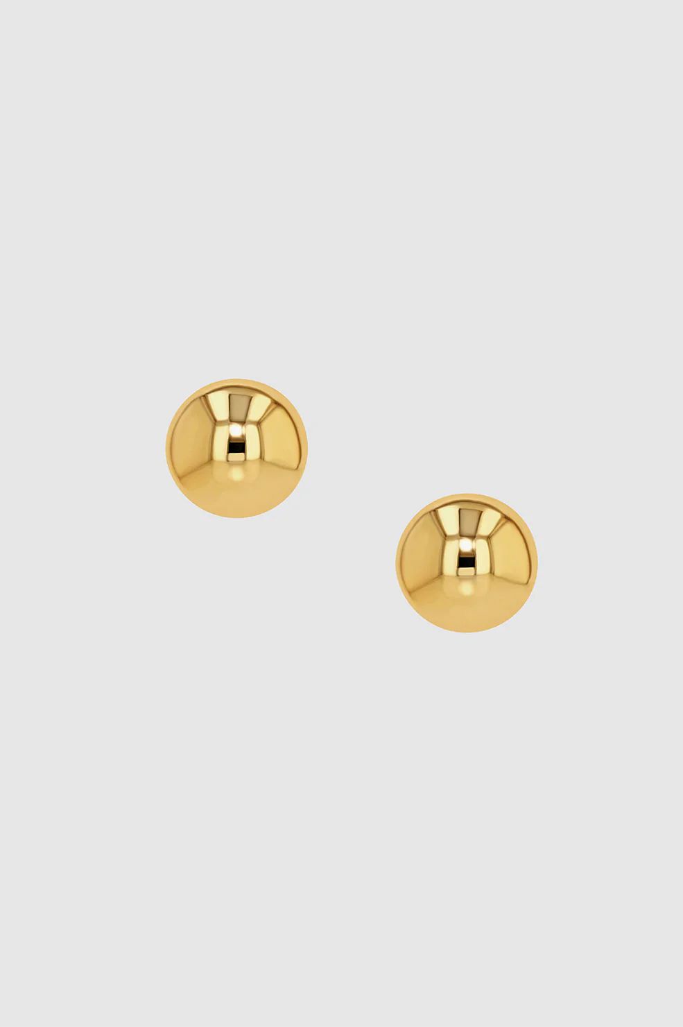 ANINE BING Dome Earrings in Gold | Anine Bing