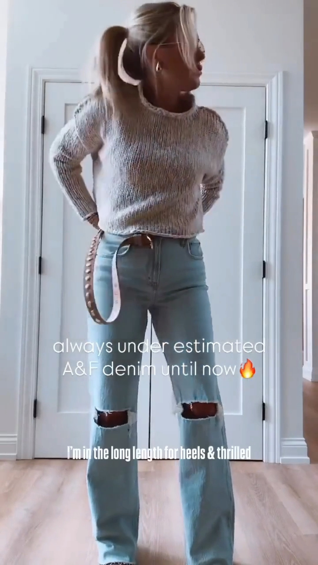 Jeans I did the long length and love them! 🔥🔥🔥 got 3 more washes! I did 27 x long for heels. 

Winter outfit. Sweater. Winter style. Jeans. Denim. Boots. 

#LTKSeasonal #LTKootd