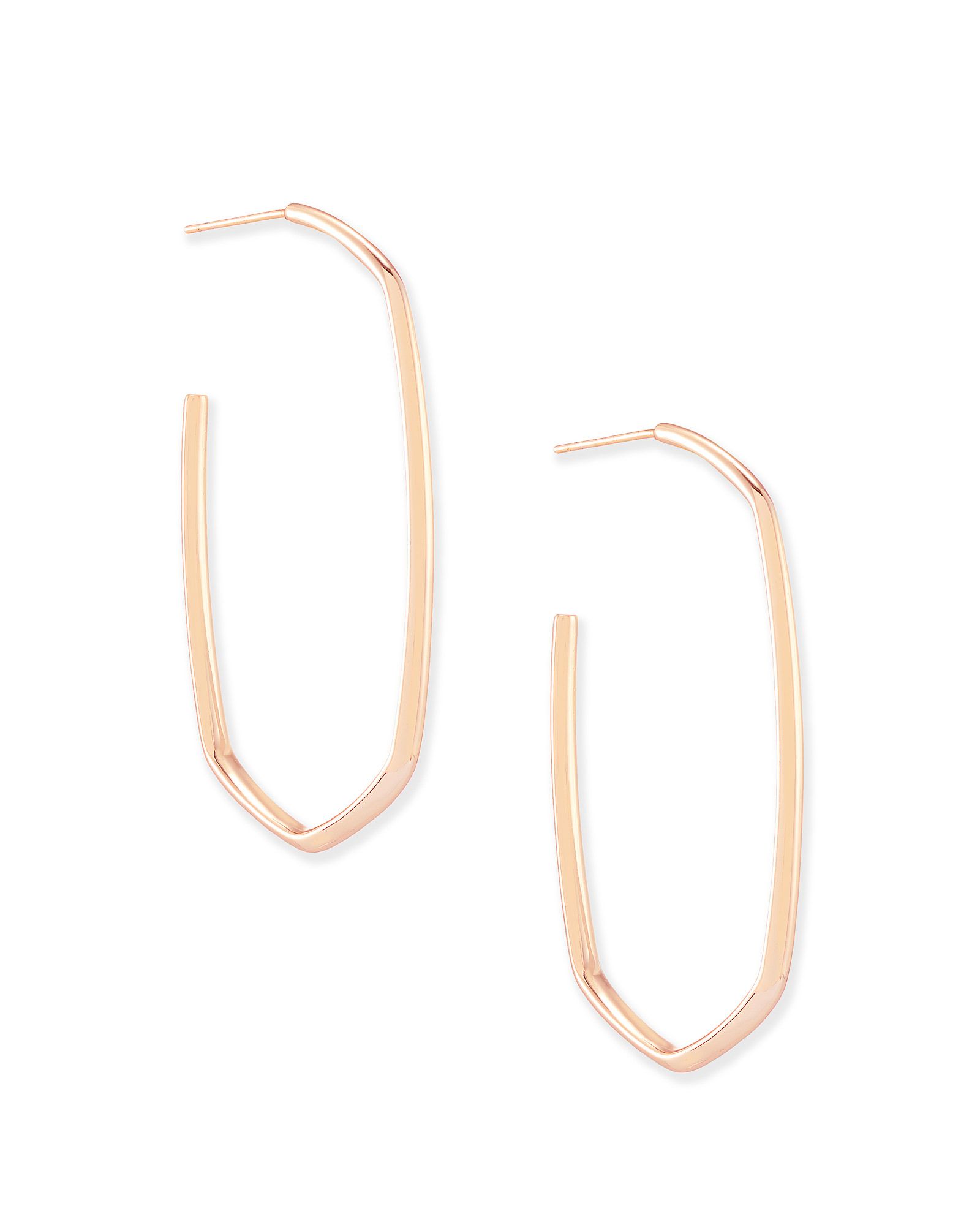 Danielle Hoop Earrings in Rose Gold | Kendra Scott