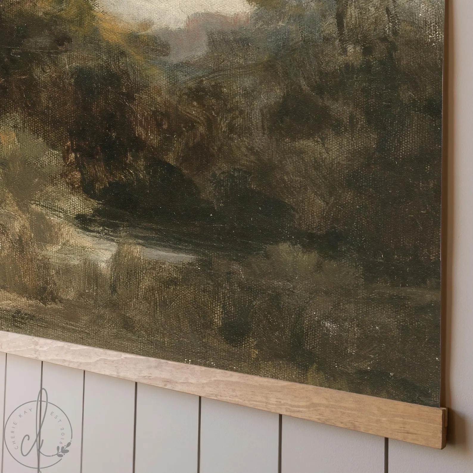 Oversized Impressionist Landscape Canvas Tapestry | Large Wall Art | T80 | Etsy (US)