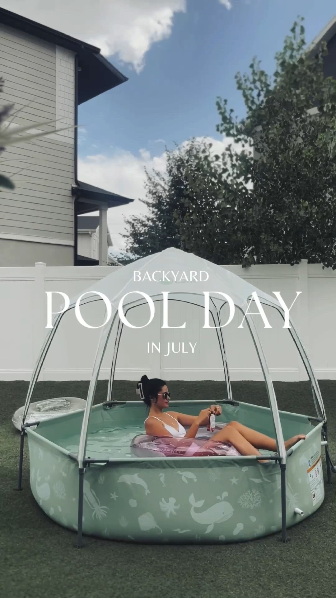 The way chillin in a pool is so relaxing and therapeutic… 😎🍉⛱️☀️





#home #outdoor #summer #pool #kids #amazon #finds #backyard #swim 

#LTKHome #LTKFamily #LTKSwim