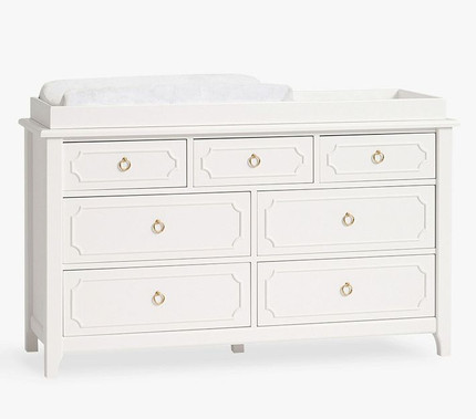 Ava Regency Extra-Wide Dresser & Topper Set