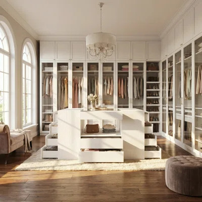 Fourteen Drawer Closet Island | Wayfair North America