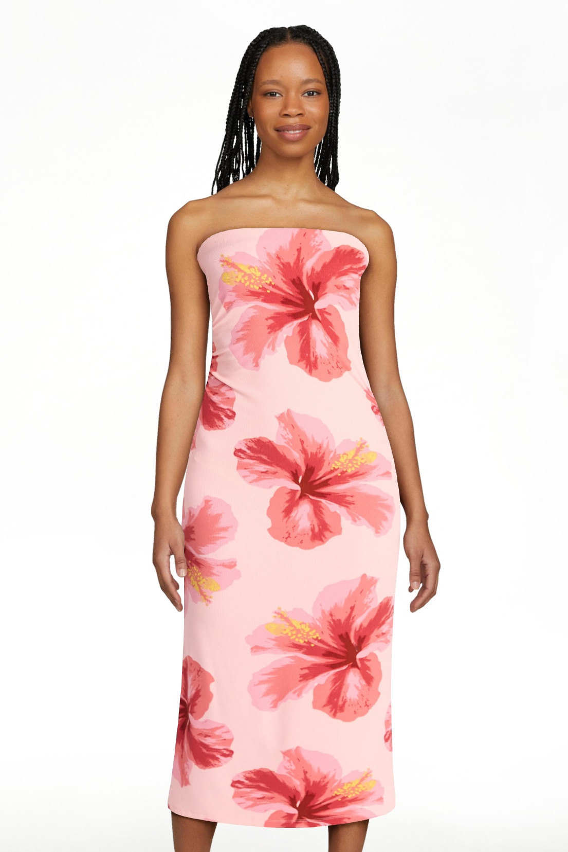 No Boundaries Tube Maxi Dress, Women's XXS-XXL | Walmart (US)