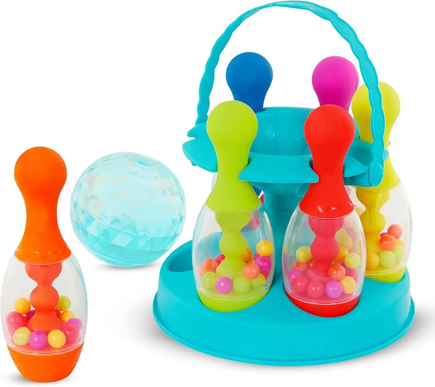 B. toys- B. play- Let's Go Bowling!- Sports and Outdoor Fun Playset- Indoor & Outdoor Game – Pl... | Amazon (US)