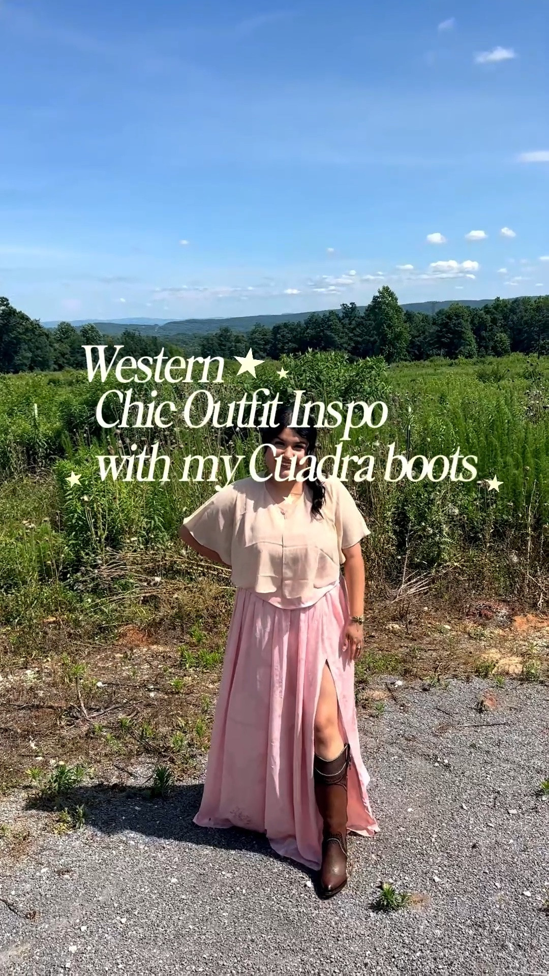 Western chic outfit inspo with my Cuadra Boots! 💕👢

#LTKgrwm #LTKootd
