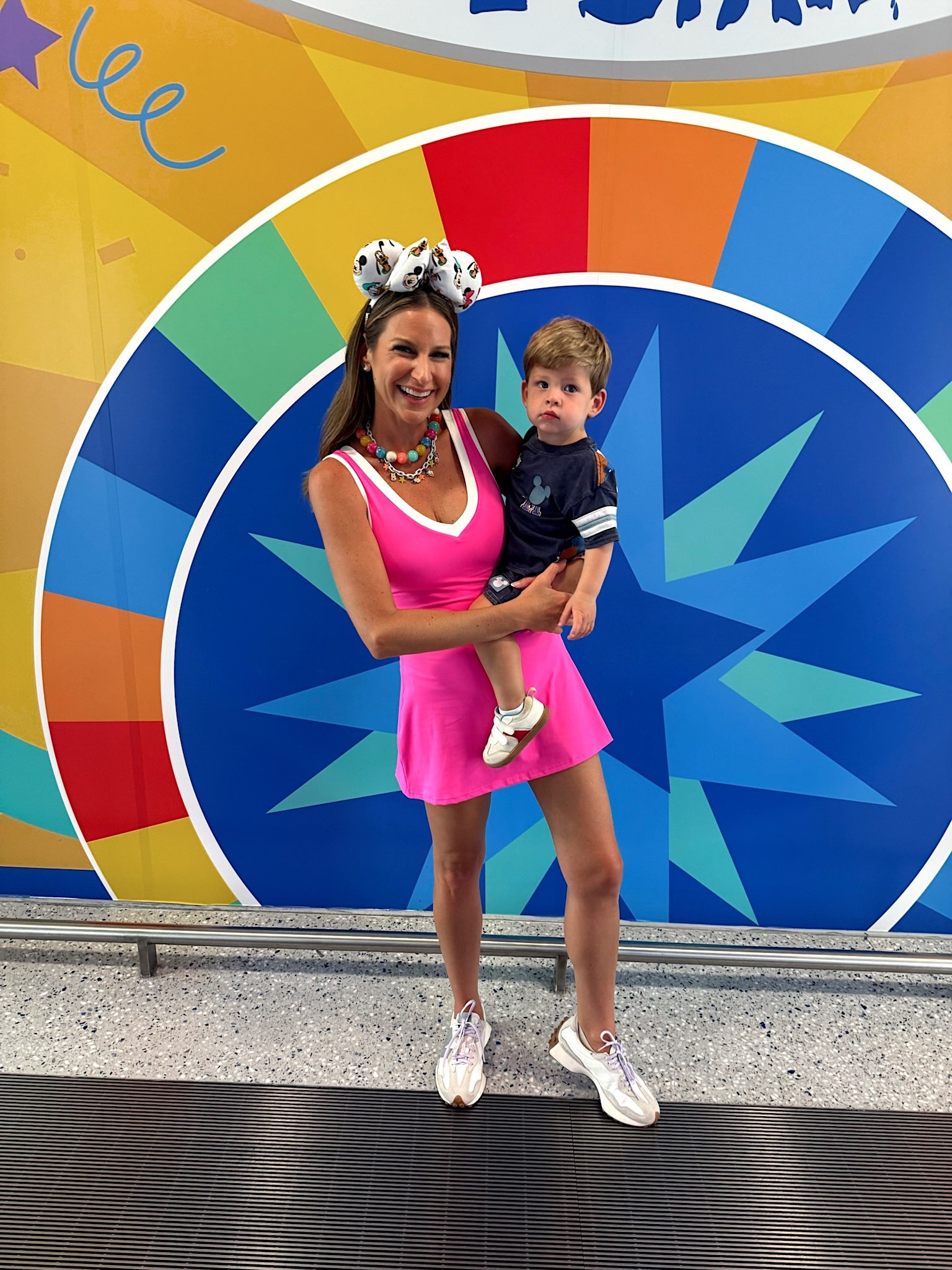 Mommy & mini Disney ootds! I’m in a small dress, sneakers, necklaces and Etsy ears - fits tts.

#LTKmomlife #LTKootd #LTKKids